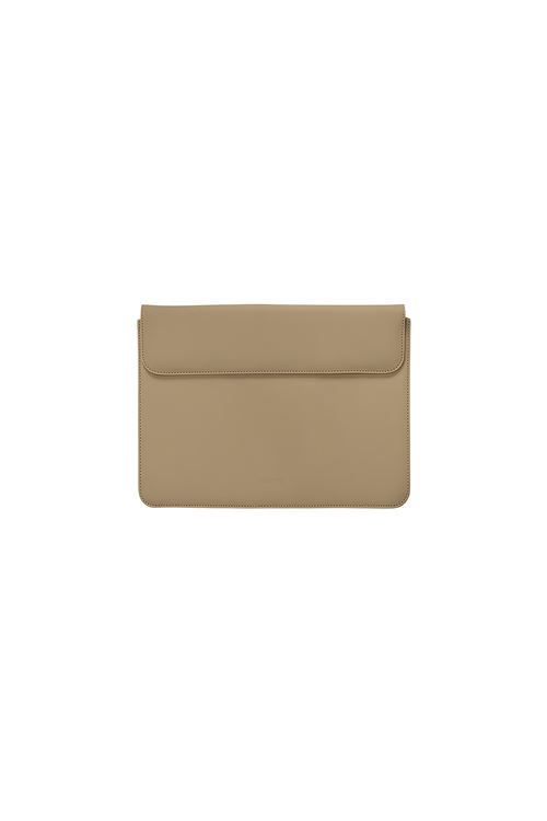 Pochette Rains Laptop portofolio Beige pour ordinateur portable de 14"