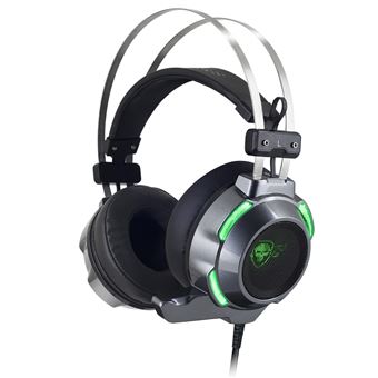 Casque avec fil Spirit of Gamer Elite-H30 Noir et gris