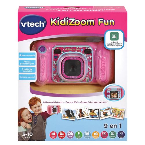 Appareil photo enfant Vtech KidiZoom Fun Rose - Vtech
