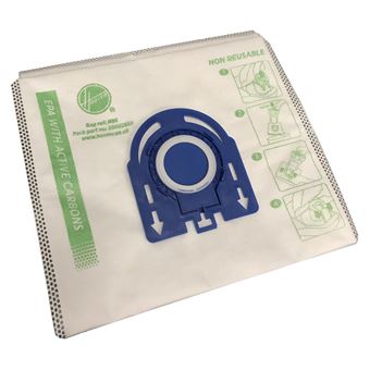 Sac aspirateur compatible Hoover pochette de 10 sacs microfibre