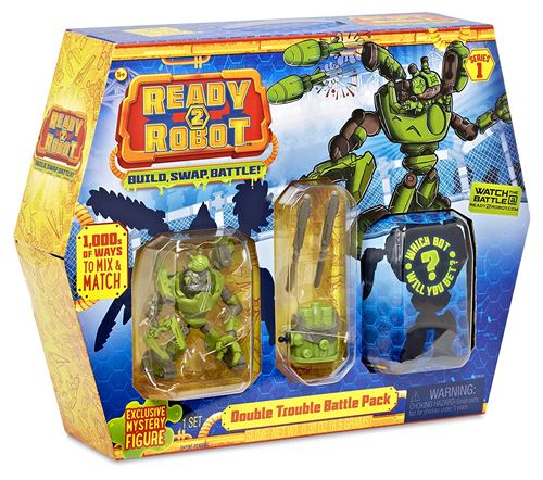 Playset Ready2robots Battle Pack Double Trouble