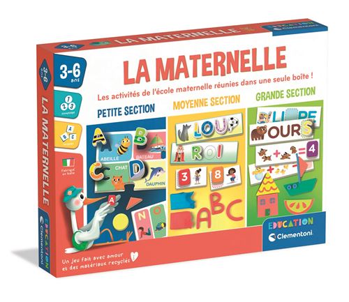 Clementoni Multicolore Jeu Couleur Et Forme La Maternelle