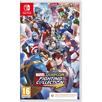 Marvel vs Capcom Fighting Collection Arcade Classics Code in a Box Nintendo Switch - 1