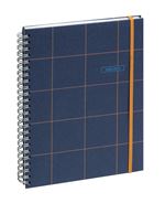 Agenda scolaire semainier Exacompta 2023 2024 20W Casual Bleu Foncé