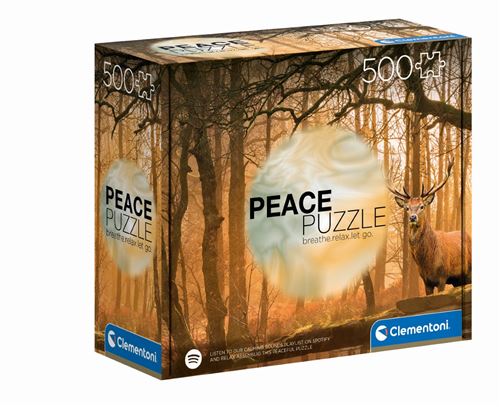 Clementoni Puzzle 500 Pièces Peace Rustling Silence - Image 3