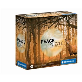 Puzzle 500 pièces Clementoni Peace Rustling Silence