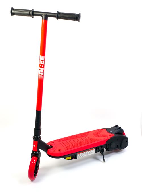 Bibee Elektrische Step Kinderen 80 W Zwart en Rood - [Artikel bestemd voor de Franse markt (niet verkrijgbaar in het Nederlands)]