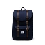 Sac à dos Herschel Little America Peacoat Coffee Mid Volume Bleu et Marron