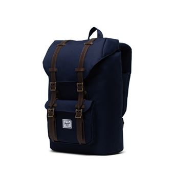 Sac à dos Herschel Little America Peacoat Coffee Mid Volume Bleu et Marron