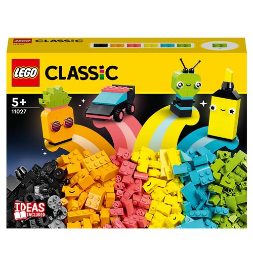 LEGO® Classic 11027 L'amusement créatif fluo État correct -  reconditionné disponible sur Fnac
