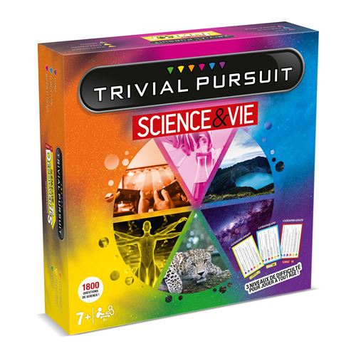 Boite de Jeu de culture générale Trivial Pursuit Science et Vie