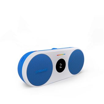 Enceinte sans fil Bluetooth Polaroid Music Player 2 Bleu et blanc