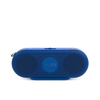 Enceinte sans fil Bluetooth Polaroid Music Player 2 Bleu et blanc