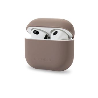 Coque en silicone Decoded pour Airpods 3ème Gén Beige