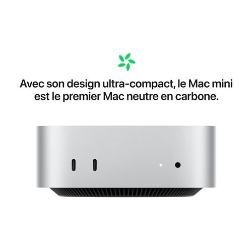 Apple Mac Mini - M4-Chip - 256 GB SSD - 16 GB RAM - 10-Core-CPU