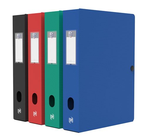 Elba Modling - Boite De Classement Polypro Dos60 Couleurs Assorties