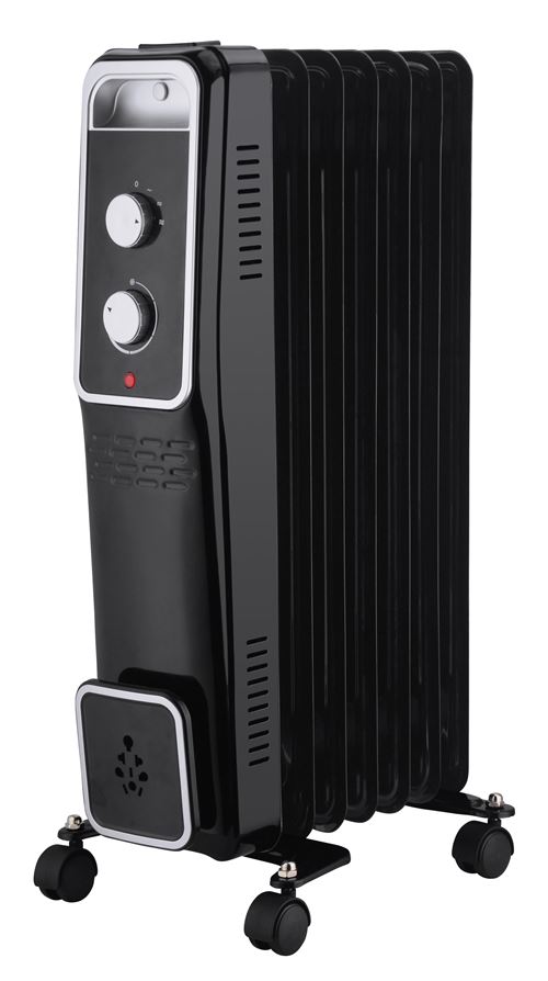 Radiateur Bain D'Huile Daewoo Doh-497M 1500W Noir