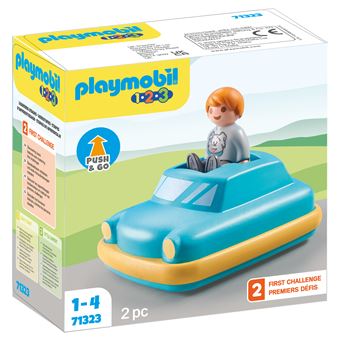 Playmobil 1.2.3. 71323 Enfant avec voiture