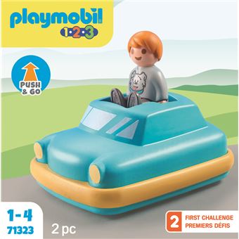 Playmobil 1.2.3. 71323 Enfant avec voiture