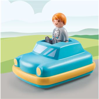 Playmobil 123 enfant bleu orange