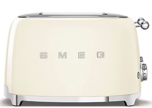 Grille-pain Smeg TSF03 950 W 4 fentes Toaster Crème