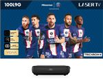 Pack 100L9G-B12 Vidéoprojecteur Hisense Triple Laser TV 4K + Ecran anti reflet ALR 100"