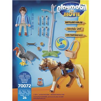 Playmobil The Movie 70072 Marla avec cheval 26 pièces