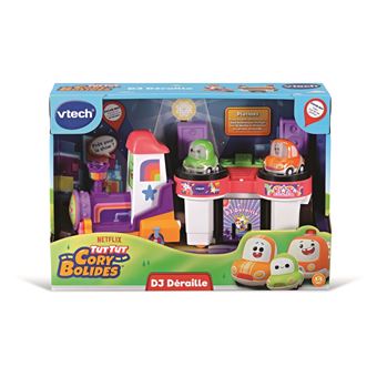 Train DJ Déraille Vtech Tut Tut Cory Bolides