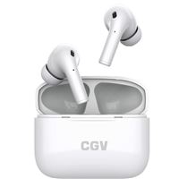 Ecouteurs sans fil Bluetooth True Wireless CGV Hel Blanc