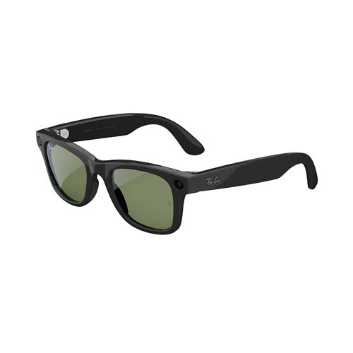 Lunettes Ia Connectées Meta Ray-Ban Wayfarer (Gen 2) Noir Brillant