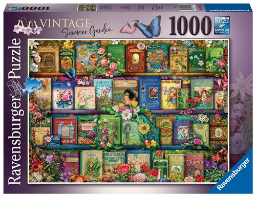 Puzzle 1000 pièces Ravensburger Livres de jardinage
