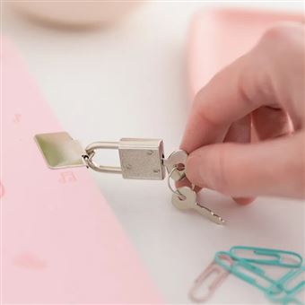 Journal intime avec cadenas Mr. Wonderful Mes pensées