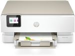 Imprimante multifonction Tout-en-un HP Envy Inspire 7224e Blanc et beige Eligible à instant ink