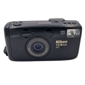 Appareil photo argentique Nikon Zoom 300 AF Noir Reconditionné