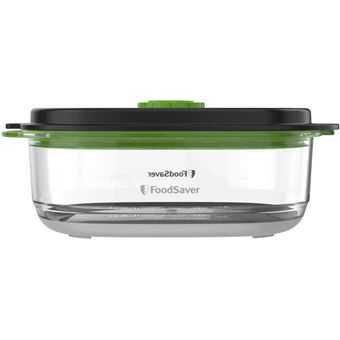 Pack de 2 boîtes fraîcheur Foodsaver FFC025X01 0,7L et 1,2L Transparent et Vert - 1