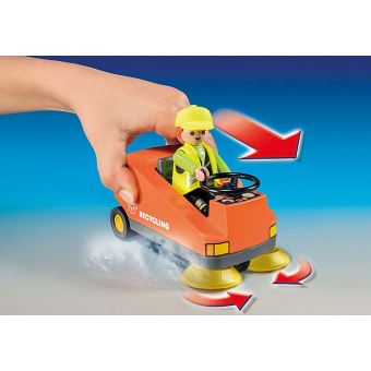 Playmobil City Life 70203 Agents d'entretien de la voirie