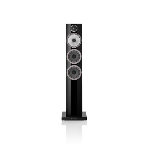 Enceinte colonne Bowers & Wilkins 704 S3 Noir laqu&eacute; Vendue &agrave; l'unit&eacute;