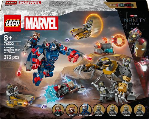 LEGO® Super Heroes 76322 Avengers : Endgame Thor contre Chitauri