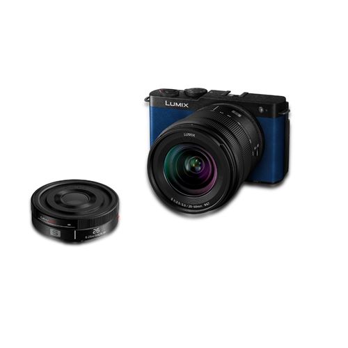 Pack Appareil photo hybride Panasonic Lumix S9 Bleu + 20-60mm + 26mm