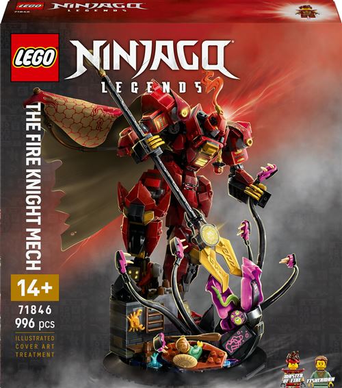 LEGO® Ninjago® 71846 Le robot du chevalier de feu