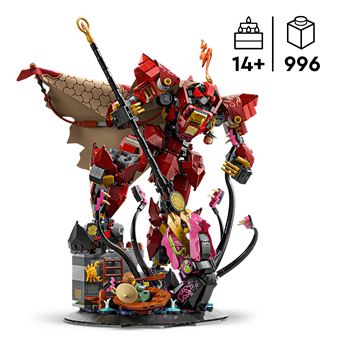 LEGO® Ninjago® 71846 Le robot du chevalier de feu