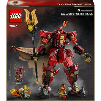 LEGO® Ninjago® 71846 Le robot du chevalier de feu