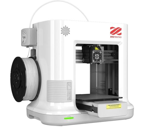 XYZprinting da Vinci mini w+ - Imprimante 3D - FFF - taille de construction jusqu'à 150 x 150 x 150 mm - USB 2.0, Wi-Fi(n) - blanc