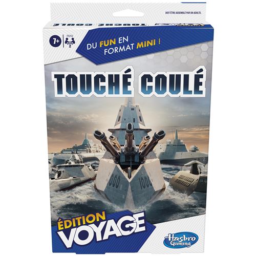 Touché Coulé Édition Voyage Hasbro Gaming