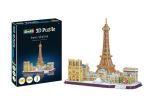 Puzzle 3D Revell Paris Skyline