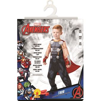 Costume clasique Marvel Avengers Thor serie anime Taille S