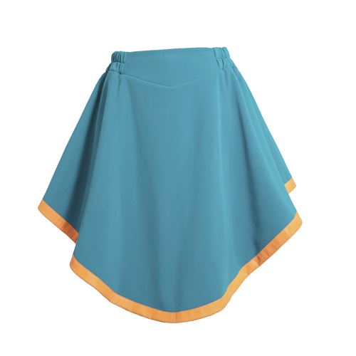 Cityrideuz Holly fietsrok voor winter maat M/L blauw