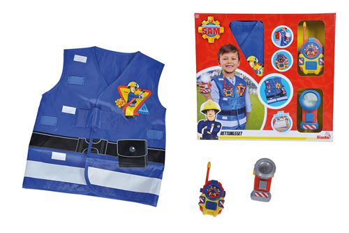 Kit de pompier Simba Sam le pompier