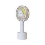 Mini ventilateur rechargeable Proline MINI2YELLOW 2 W Jaune et Blanc