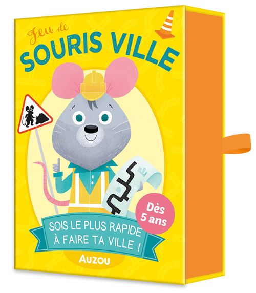 Jeu de cartes Auzou Mon jeu de Souris-Ville